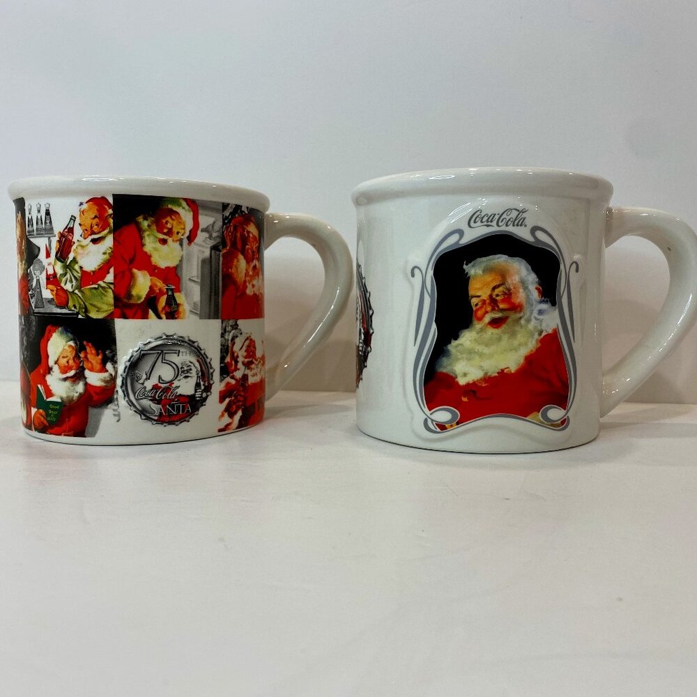 Coca-Cola 75th anniversary (2 Mugs Set) 2006. Houston Harvest